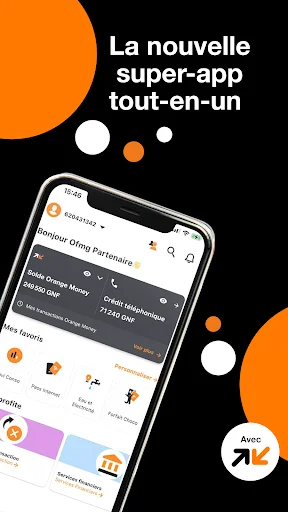 Orange Max it – Guinée ডাউনলোড করুন: সেরা মানি ট্রান্সফার অ্যাপ - Screenshot 1