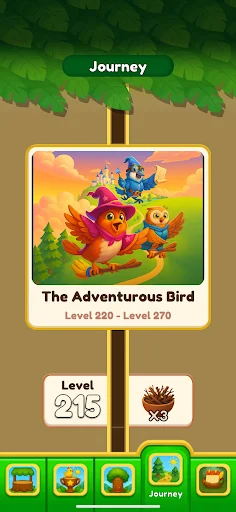Royal Bird Sort ডাউনলোড করুন – সেরা কালার সর্টিং পাজল গেম - Screenshot 8
