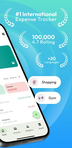 Money Manager – Expense Tracky ডাউনলোড করুন – সেরা বাজেট ট্র্যাকার - Screenshot 2