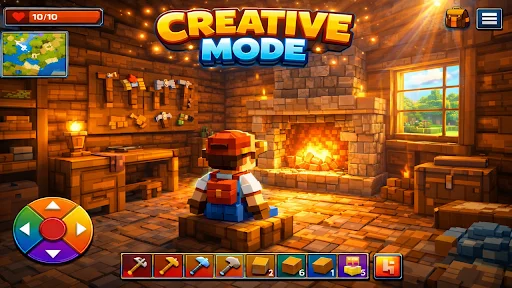 AtharCraft: Building Survival ডাউনলোড করুন – অফলাইন স্যান্ডবক্স গেম - Screenshot 3