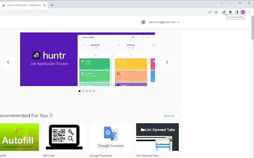 Download URL এক্সটেনশন ডাউনলোড করুন – বর্তমান পৃষ্ঠার URL সেভ করুন - Screenshot 1