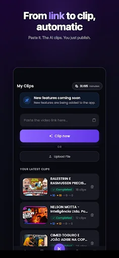 Cut.Pro ডাউনলোড করুন – AI দিয়ে ভাইরাল ভিডিও তৈরি করুন - Screenshot 1