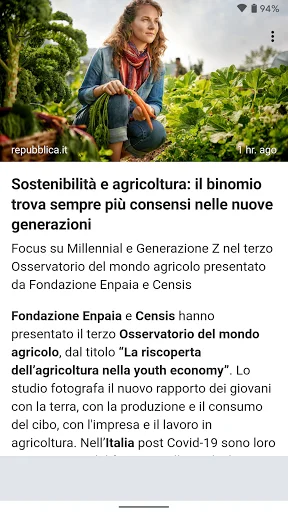 Notizie Italia ডাউনলোড করুন – লেটেস্ট খবর ও আপডেট ফ্রি - Screenshot 3