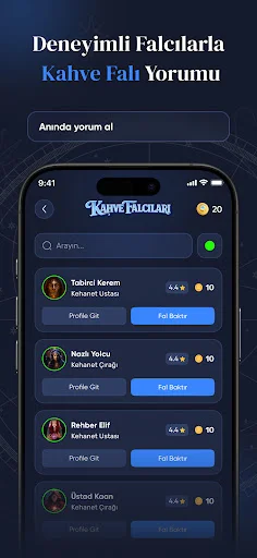 Faladdin ডাউনলোড করুন – কফি ভাগ্যগণনা ও ট্যারোট রিডিং - Screenshot 4