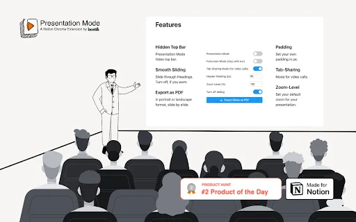 Notion-এ প্রেজেন্টেশন মোড ডাউনলোড করুন – সেরা স্লাইড মেকার - Screenshot 1