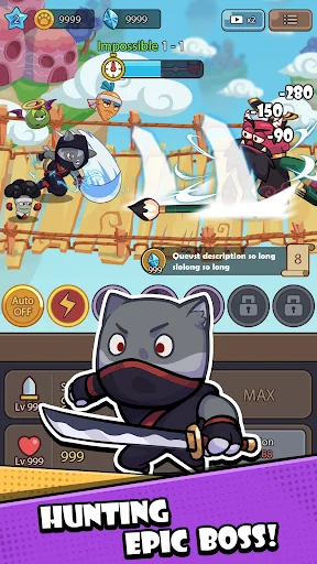 Idle Doge Battle ডাউনলোড করুন – সেরা আইডল আরপিজি গেম - Screenshot 4
