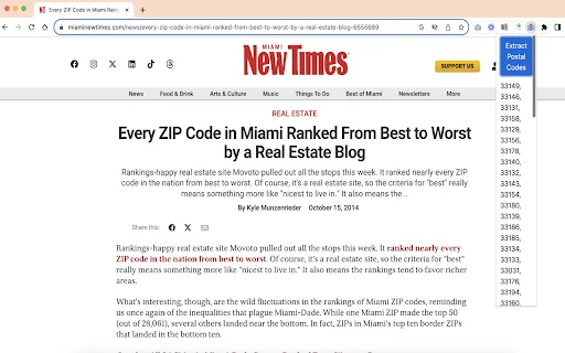 Data Scraper: Worldwide Postal & ZIP Code Extractor ডাউনলোড করুন - Screenshot 3