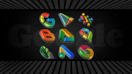 Auric Dark – 3D Icon Pack ডাউনলোড করুন – প্রিমিয়াম আইকন - Screenshot 3
