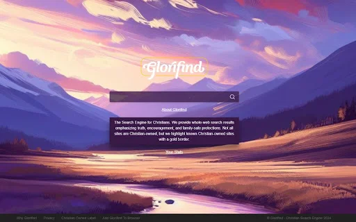 Glorifind ডাউনলোড করুন – খ্রিস্টানদের জন্য সেরা নিরাপদ সার্চ ইঞ্জিন - Screenshot 3