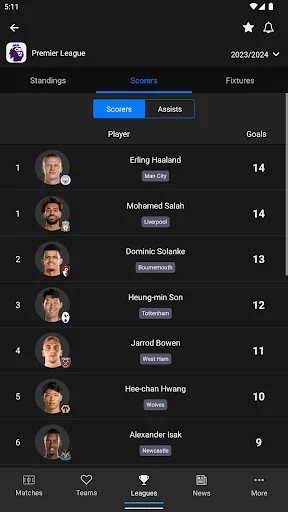 Jdwal – Soccer Simply ডাউনলোড করুন – লাইভ স্কোর ও ফুটবল আপডেট - Screenshot 10