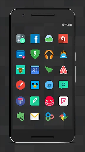 7-bit Pro – Retro Icon Pack ডাউনলোড করুন – সেরা ৮-বিট আইকন প্যাক - Screenshot 2