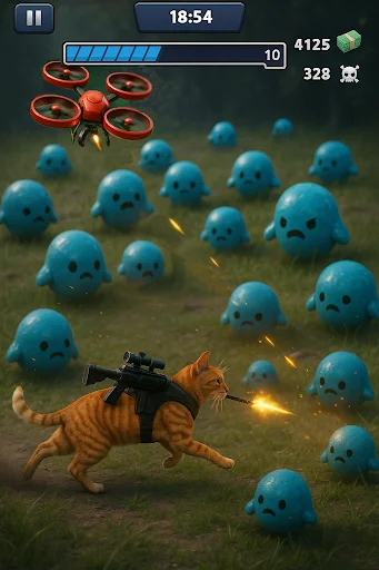 City Cat Survival ডাউনলোড করুন – বিড়ালের রোমাঞ্চকর যুদ্ধ! - Screenshot 4