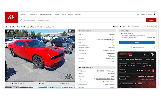 Caucasus Auto Tool ডাউনলোড করুন – Copart ও IAAI কার ক্যালকুলেটর - Screenshot 4