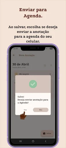 Diário de Anotações ডাউনলোড করুন – আপনার ব্যক্তিগত নোট অ্যাপ - Screenshot 6