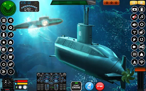 Submarine Navy Warships Battle ডাউনলোড করুন – সেরা নৌ যুদ্ধের গেম - Screenshot 2