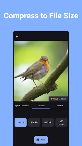 Compress Image – MB to KB ডাউনলোড করুন – সেরা ফটো কম্প্রেসার - Screenshot 2