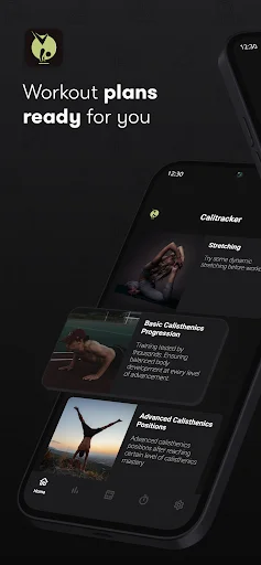 Calisthenics Workout Planner ডাউনলোড করুন – ফিটনেস ট্র্যাকার - Screenshot 1