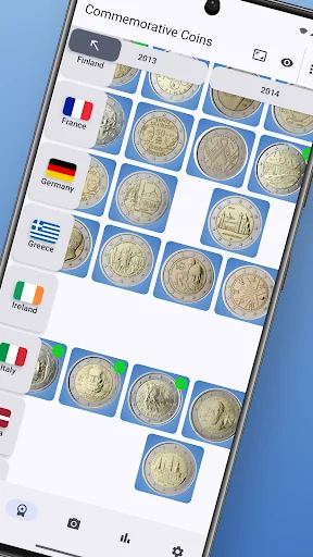 Euro Coins অ্যাপ ডাউনলোড করুন – আপনার ইউরো কয়েন সংগ্রহ ট্র্যাক করুন - Screenshot 2