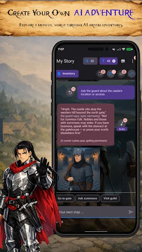 My Story: Create an adventure ডাউনলোড করুন – AI ভিত্তিক গেম - Screenshot 1