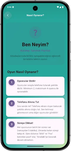 Ben Neyim? গেমটি ডাউনলোড করুন – সেরা শব্দ অনুমান খেলা - Screenshot 6