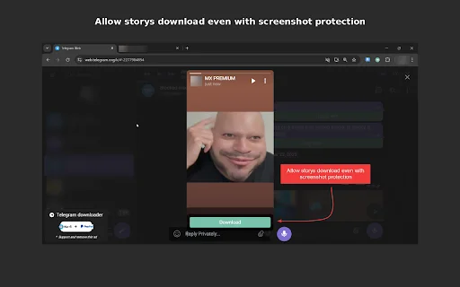 Telegram Downloader ডাউনলোড করুন – সীমাবদ্ধ ফাইল সেভ করুন - Screenshot 4