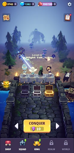 Mergard: Lucky Merge Defense ডাউনলোড করুন – সেরা স্ট্র্যাটেজি গেম - Screenshot 1