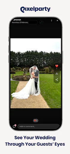 PixelParty: QR Wedding Photos ডাউনলোড করুন – সেরা ওয়েডিং ফটো শেয়ারিং অ্যাপ - Screenshot 5