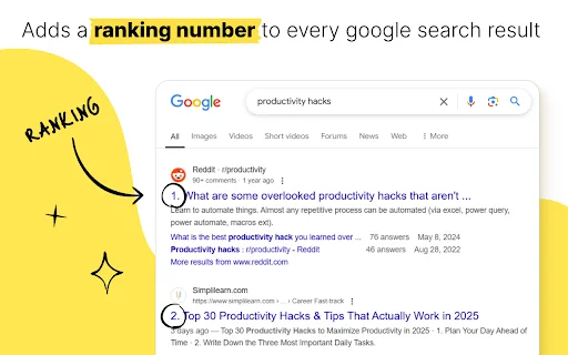 Google Result Counter ডাউনলোড করুন – এসইও র‍্যাঙ্কিং ট্র্যাকিং - Screenshot 2