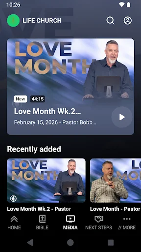 LIVE LIFE CHURCH অ্যাপ ডাউনলোড করুন – আধ্যাত্মিক উন্নতির জন্য সেরা অ্যাপ - Screenshot 2