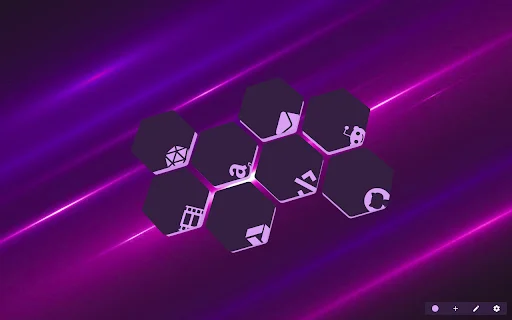 hexagonTab ডাউনলোড করুন – আপনার ব্রাউজারের জন্য সেরা বুকমার্ক টুল - Screenshot 2