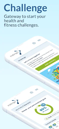 instingo ডাউনলোড করুন – অফিসের জন্য সেরা স্টেপ চ্যালেঞ্জ অ্যাপ - Screenshot 1