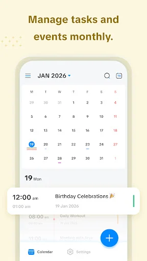 Calendar 2026 ডাউনলোড করুন – সেরা ইভেন্ট ও টাস্ক ম্যানেজমেন্ট অ্যাপ - Screenshot 2