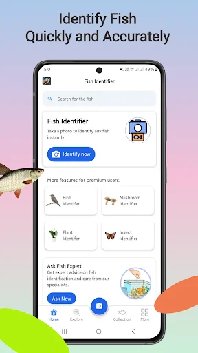 Fish Identifier অ্যাপ ডাউনলোড করুন – মাছের নাম ও তথ্য জানুন - Screenshot 1