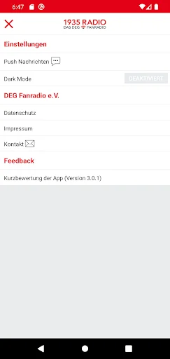 DEG Fanradio 2.0 ডাউনলোড করুন – সেরা স্পোর্টস রেডিও অ্যাপ - Screenshot 8