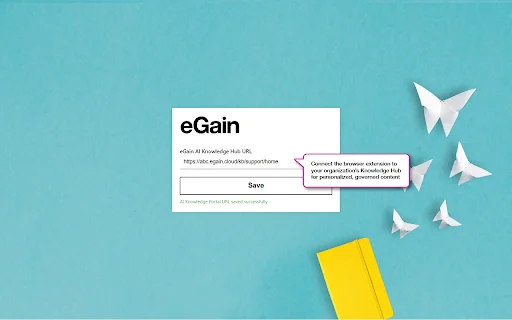 eGain AI Knowledge Hub – AI-Powered Support for Chrome - Screenshot 1