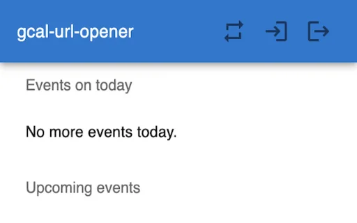 crx-gcal-url-opener ডাউনলোড করুন – Google Meet অটো-ওপেন টুল - Screenshot 1