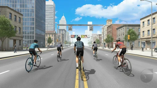 BMX Bicycle City Racing Games ডাউনলোড করুন – সেরা সাইকেল রেসিং গেম - Screenshot 2