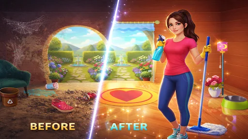 House Cleaning: Girl Cleanup ডাউনলোড করুন – সেরা ঘর পরিষ্কারের গেম - Screenshot 23