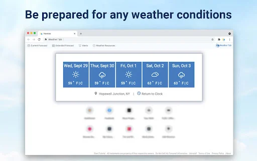 Weather Tab ডাউনলোড করুন – স্থানীয় আবহাওয়ার পূর্বাভাস ও সার্চ ফ্রি - Screenshot 3