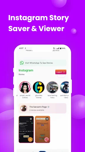 Reels Downloader ডাউনলোড করুন – দ্রুত এবং সহজ ভিডিও সেভার - Screenshot 3