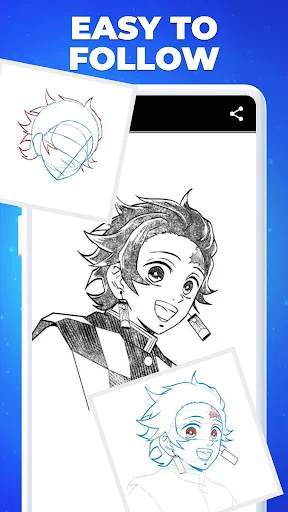 How to Draw Anime অ্যাপ ডাউনলোড করুন – অ্যানিমে আঁকা শিখুন ফ্রি - Screenshot 17
