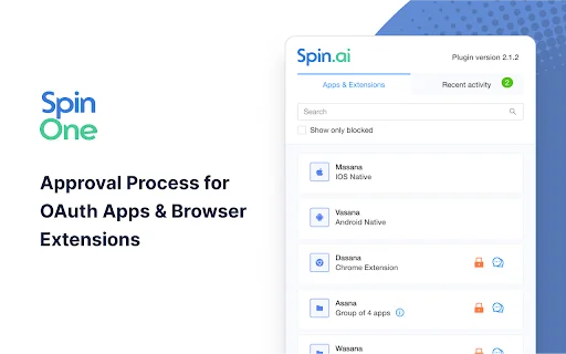 SpinMonitor For Microsoft 365 ডাউনলোড করুন – ব্রাউজার নিরাপত্তা - Screenshot 1