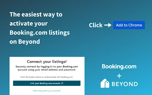 Beyond Connect ডাউনলোড করুন – Booking.com এবং VRBO এর জন্য সেরা ডাইনামিক প্রাইসিং - Screenshot 1