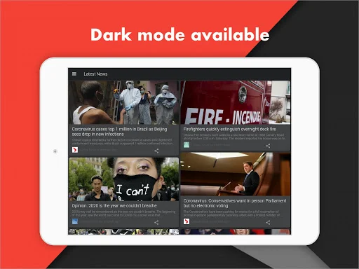 Canada News Live TV & Papers Download – সেরা কানাডিয়ান সংবাদ অ্যাপ - Screenshot 8