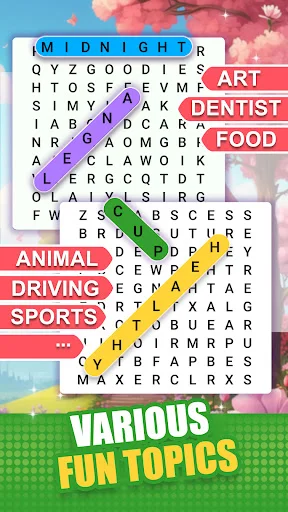 Word Search – Hidden Words ডাউনলোড করুন – সেরা শব্দ খোঁজার গেম - Screenshot 8