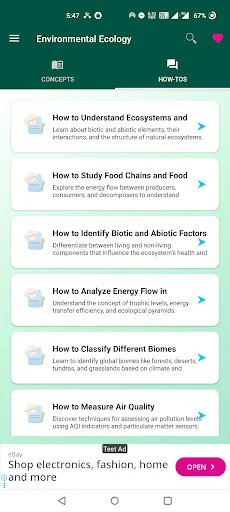 Environmental Ecology অ্যাপ ডাউনলোড করুন – পরিবেশ শিক্ষা ফ্রি - Screenshot 2