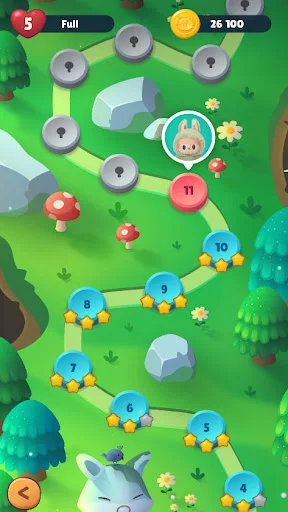 Labubu Bubble Shooter ডাউনলোড করুন – সেরা বাবুল ব্লাস্ট গেম - Screenshot 6