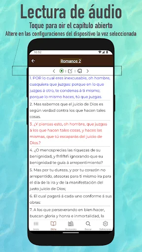 Reina Valera 1909 Bible ডাউনলোড করুন – সেরা বাইবেল অ্যাপ - Screenshot 3