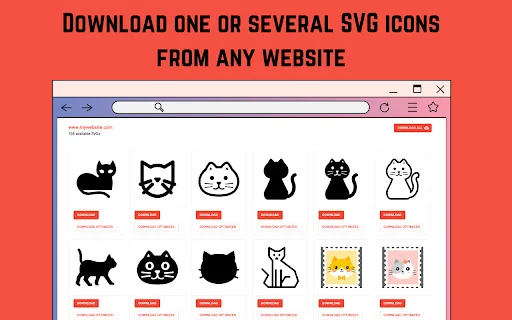 Download SVG Extension: যেকোনো ওয়েবসাইট থেকে SVG ডাউনলোড করুন সহজে - Screenshot 1