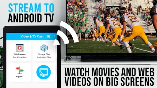 TV Cast for Android TV ডাউনলোড করুন – সেরা ওয়েব ব্রাউজার স্ট্রিমিং - Screenshot 5